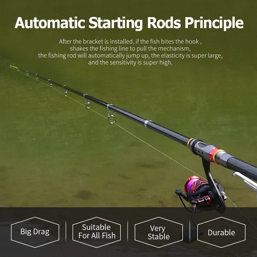 Automatic Fishing Rod Stand - Never Miss a Bite – Image 3