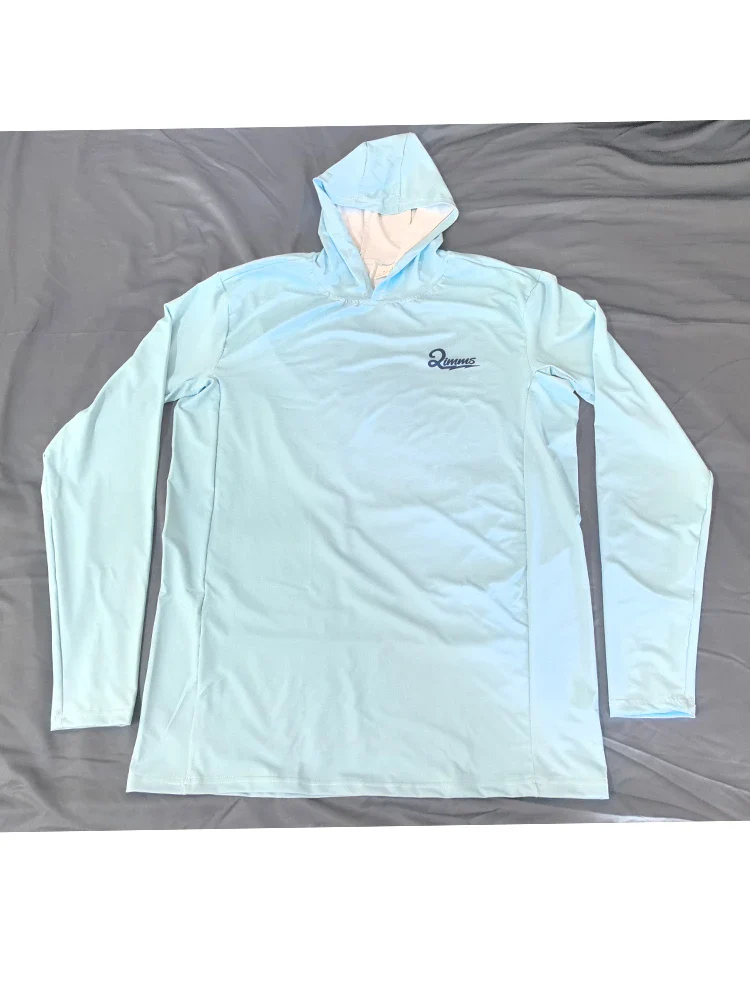 QIWWS Fishing Clothing Camouflage Men's Long Sleeve Mask Hooded Fishing Shirts Upf 50+ Uv Protection Performance Fishing Apparel – Image 7