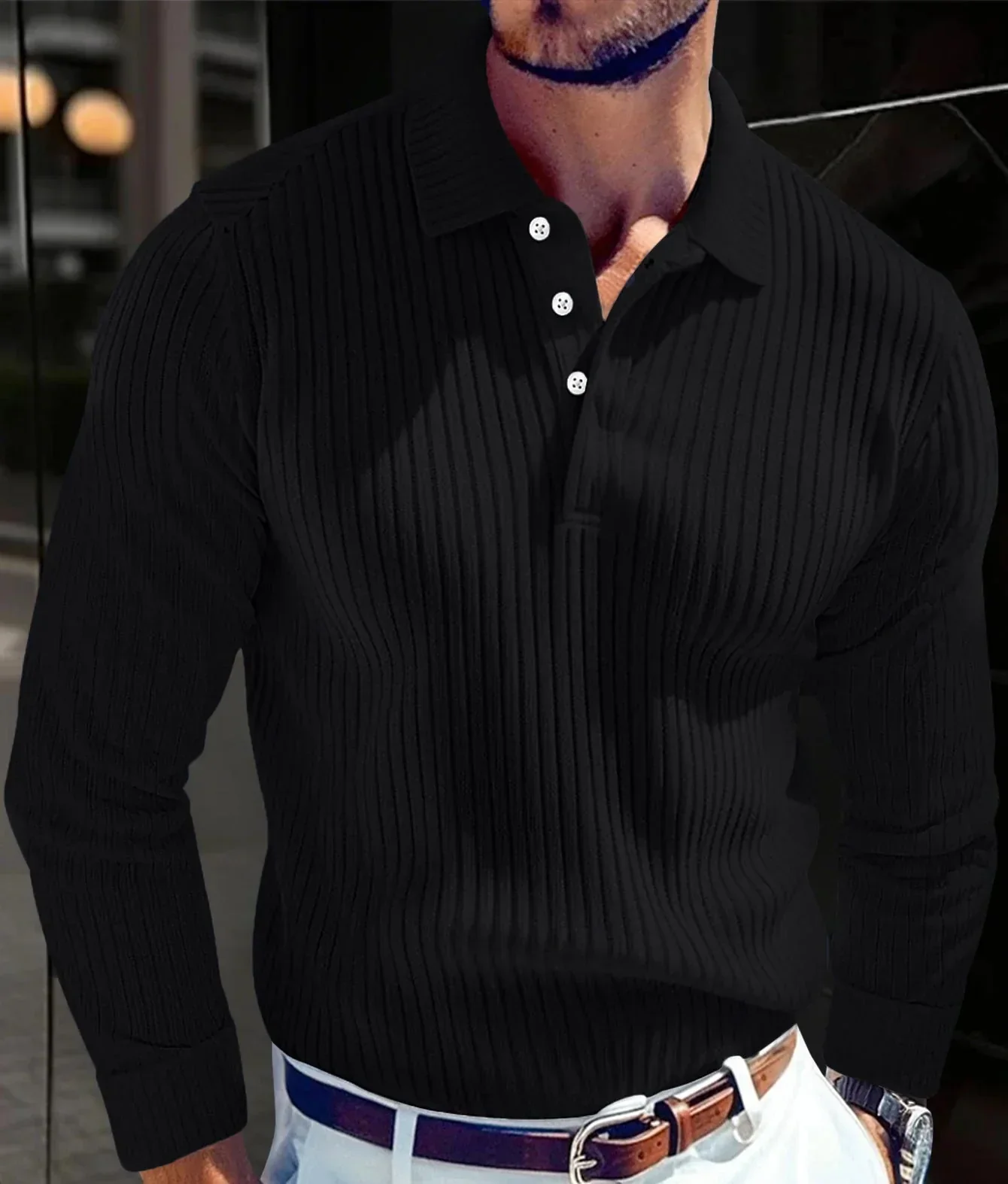 DUCHÊNE BORDEAUX™ | POLO ÉLÉGANT PREMIUM – Image 4