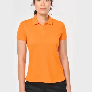 Polo manches courtes femme
