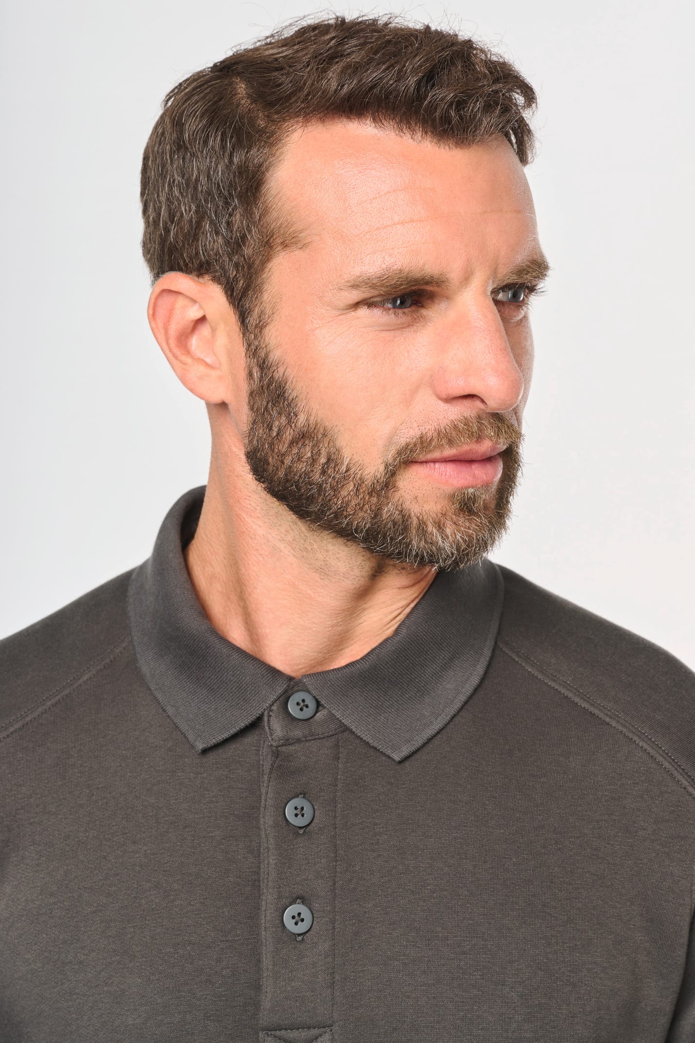 Sweat-shirt col polo homme – Image 8