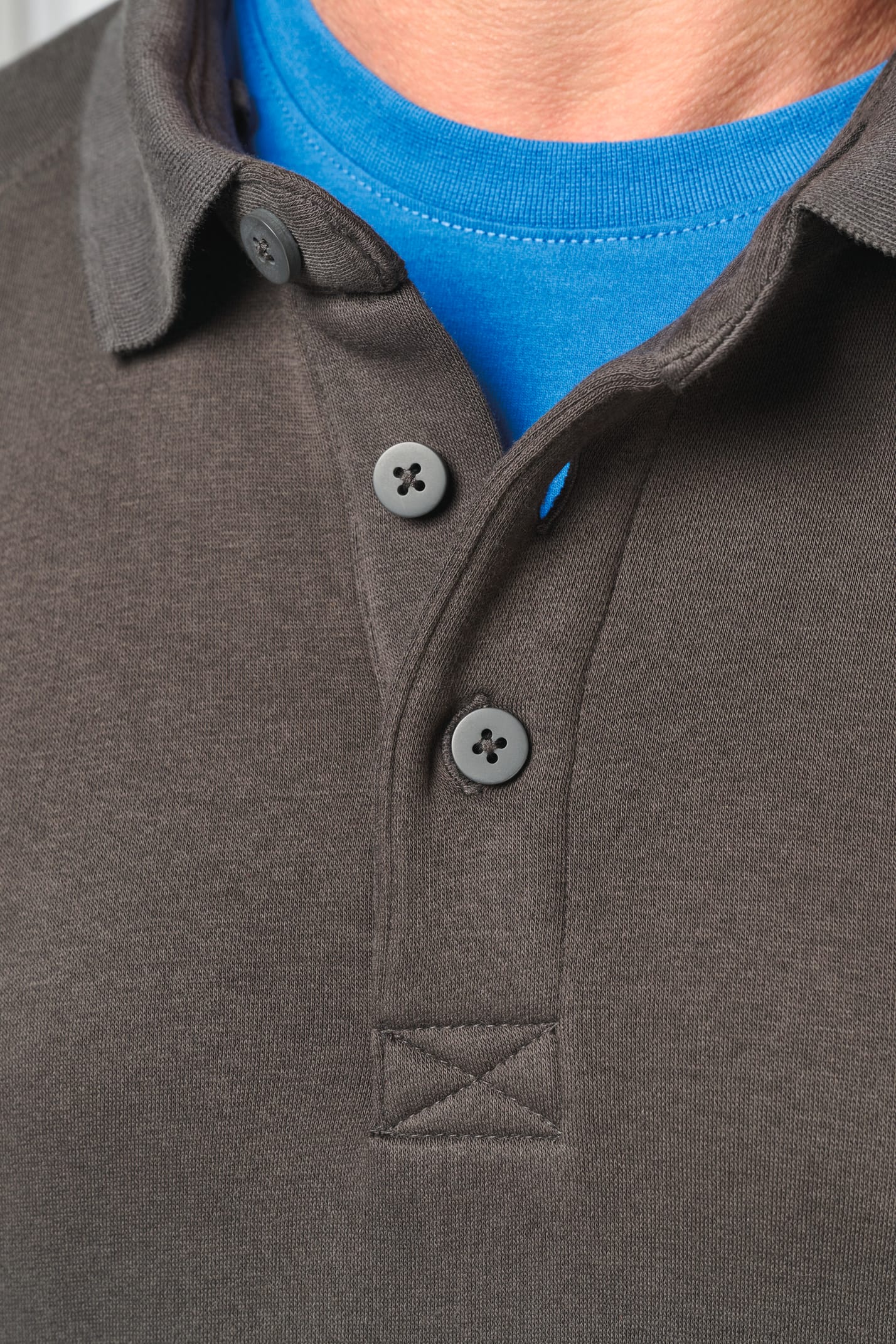 Sweat-shirt col polo homme – Image 5