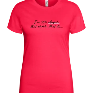 99% Angel Design - Basic women's t-shirt