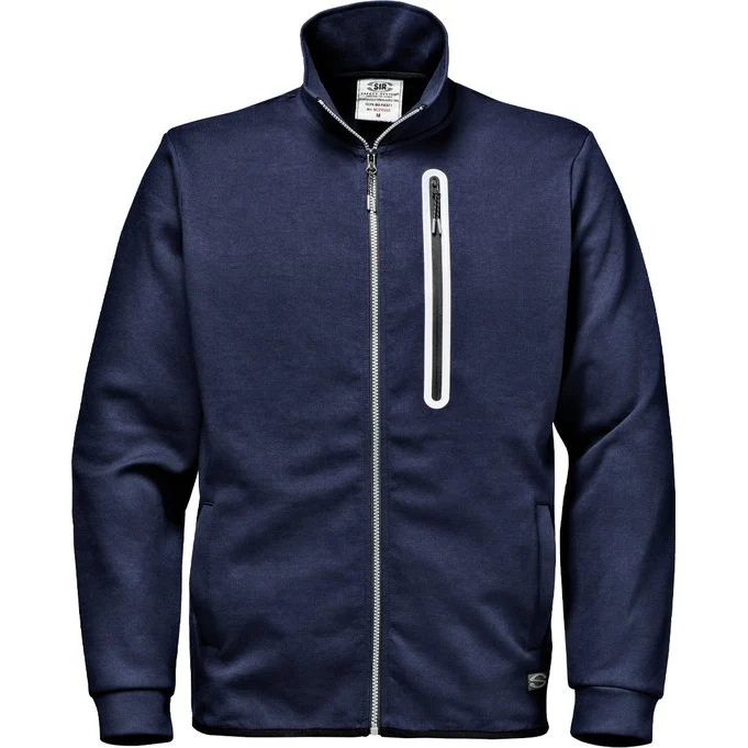 SIR SAFETY BIG POCKET Work Sweatshirt Men - Full Zip – Image 6