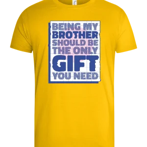 Brother Only Gift Design - Basic men's t-shirt