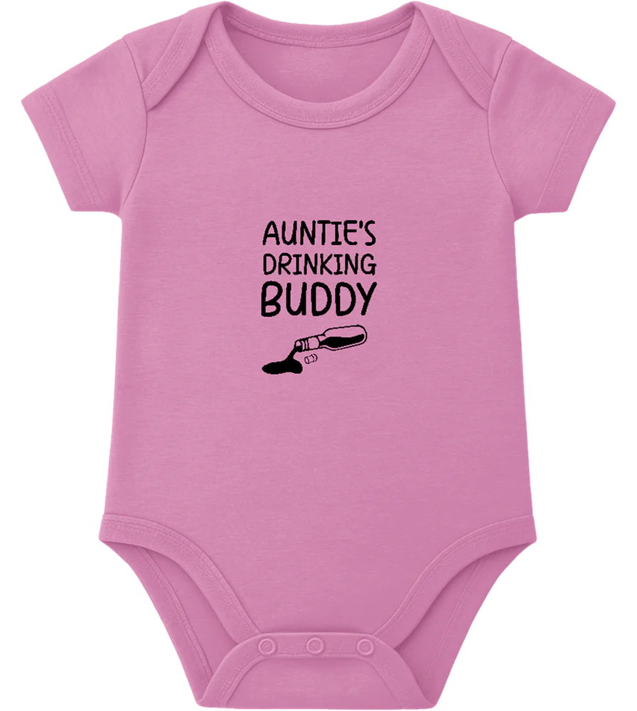 Auntie's Drinking Buddy Design - Baby bodysuit – Image 4