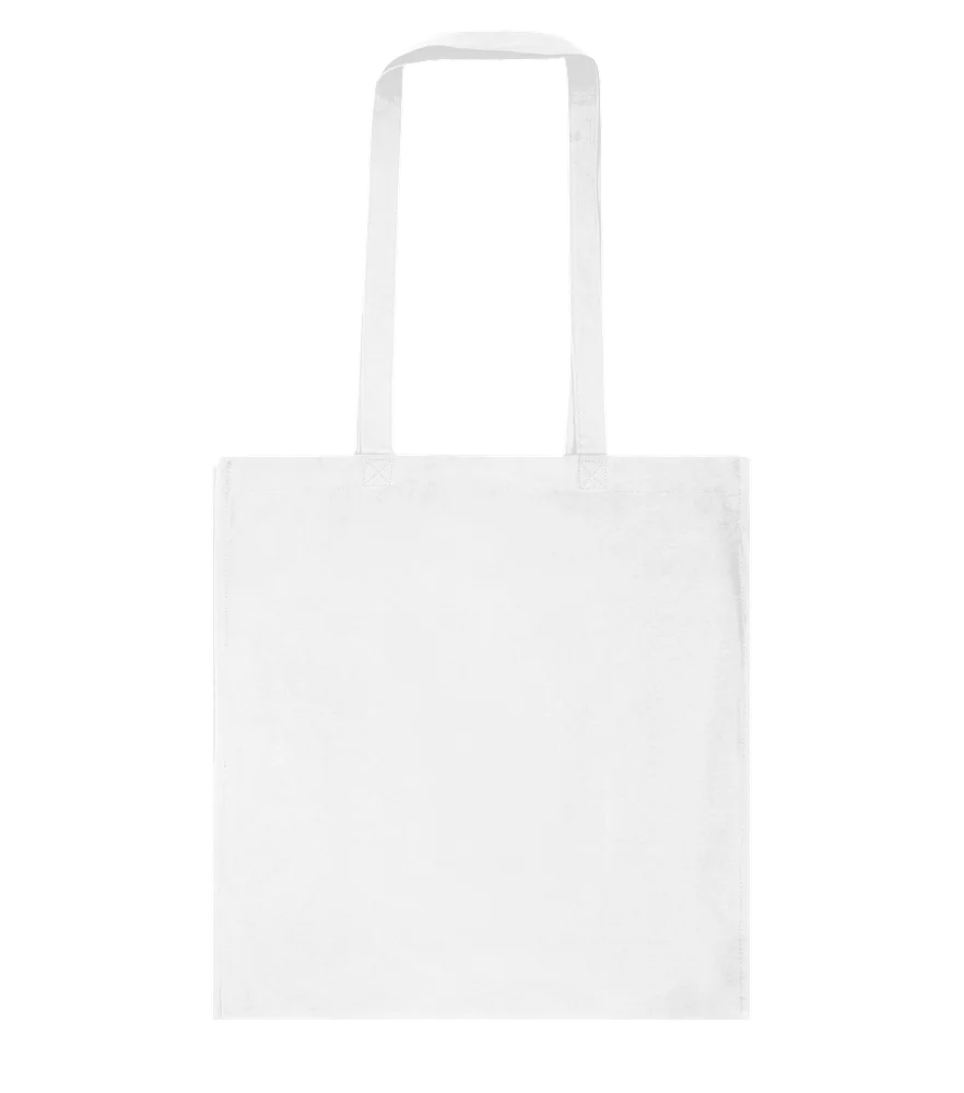 Basic colored cotton shopping bag – Image 7