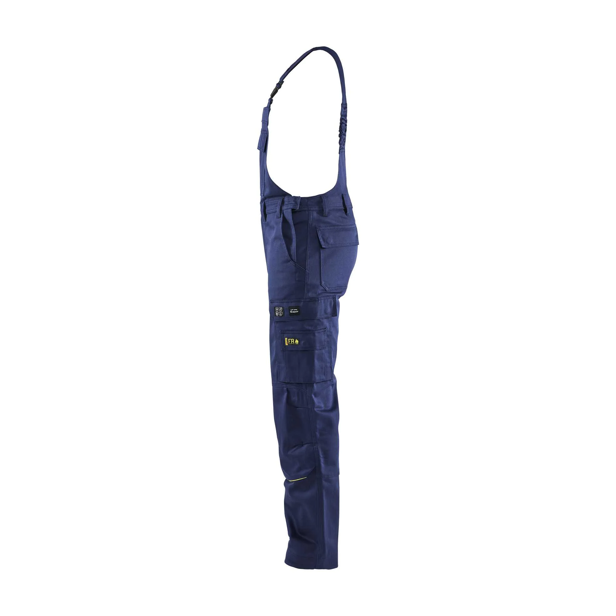 BLAKLADER 26011501 Welding Bib Trousers Hi Vis Reflective Work Bib Trousers Men - antistatic – Image 4