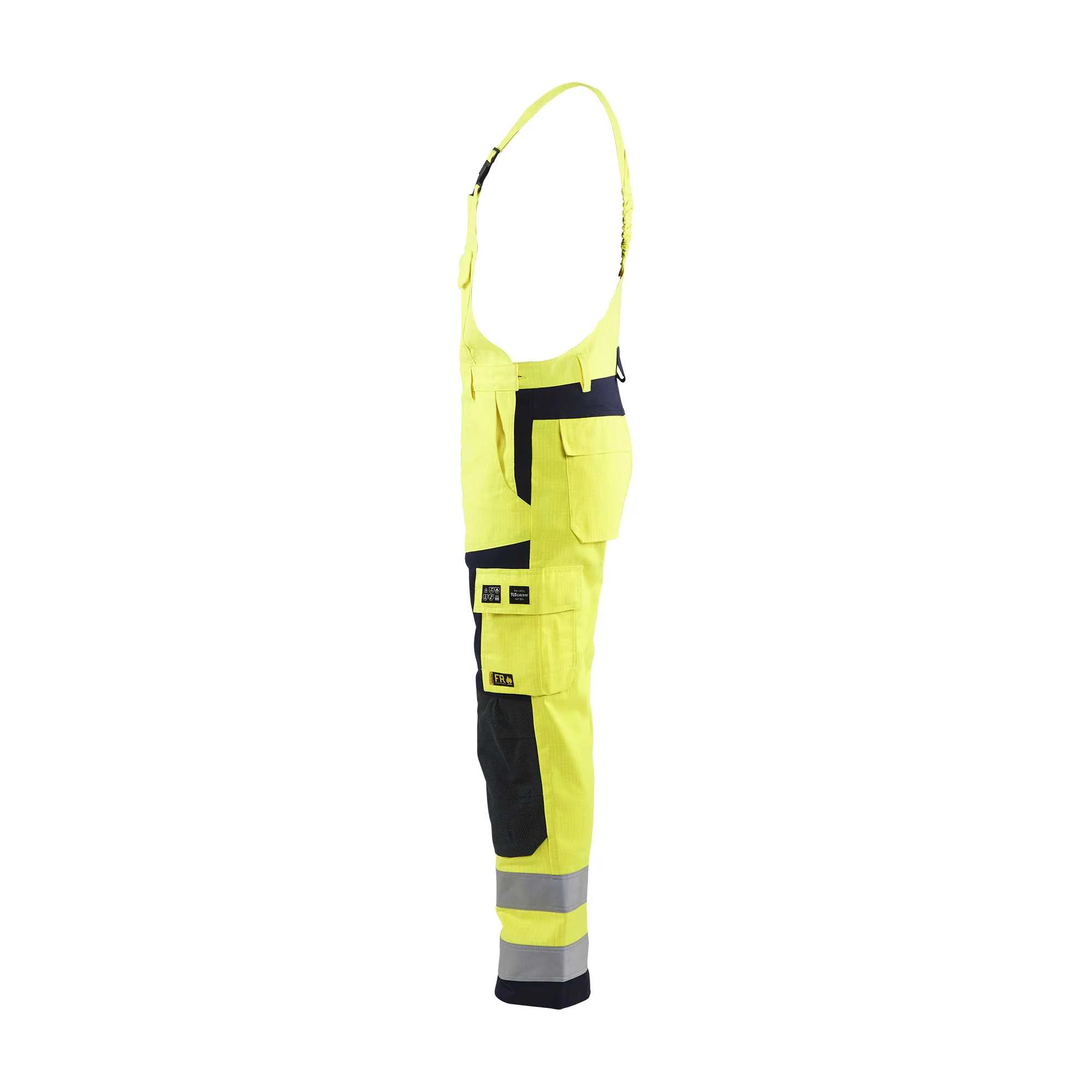 BLAKLADER 26081514 Multinorm Bib Trousers Hi Vis Reflective Men - Antistatic – Image 4