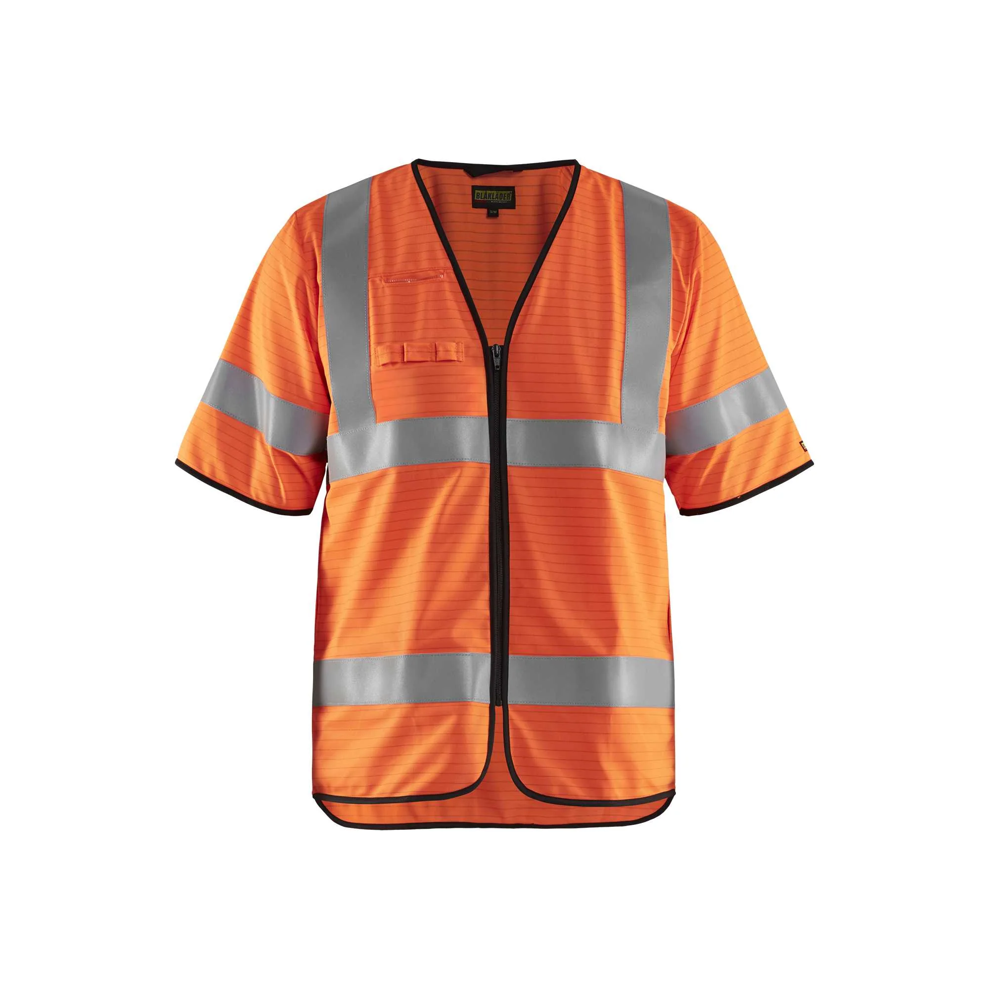 BLAKLADER 30341729 MULTINORM SAFETY WAISTCOAT Hi Vis Reflective Work Waistcoat MEN - Flame Retardant – Image 6