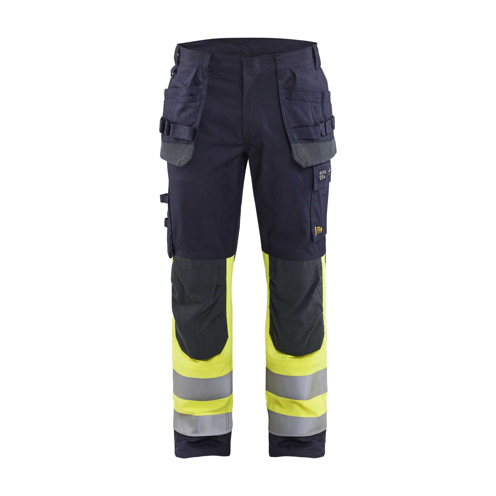 BLAKLADER 14891512 | Multinorm Inherent trousers Hi Vis Reflective Work Trousers Men - ripstop fabric – Image 2