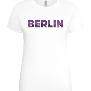 Berlin City Skyline Design - Basic women's t-shirt