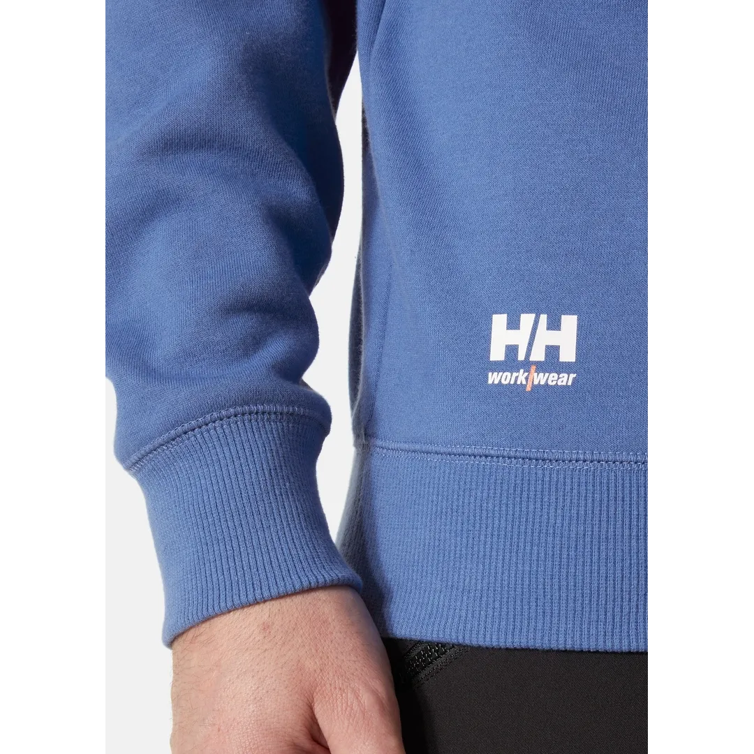 HELLY HANSEN CLASSIC HALF ZIP SWEATSHIRT 79325 Half Zip Work Sweatshirt MEN - Chin Protector – Image 9