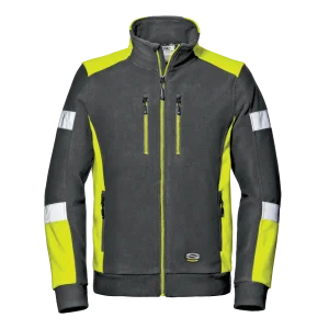 SIR SAFETY COMFORT Hi Vis Reflective Full Zip Work Sweatshirt MEN - Thermal Insulation