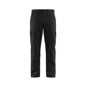 BLAKLADER 14481832 | Industry trousers stretch with knee pad pockets Hi Vis Reflective Work Trousers Men - stretch fabric