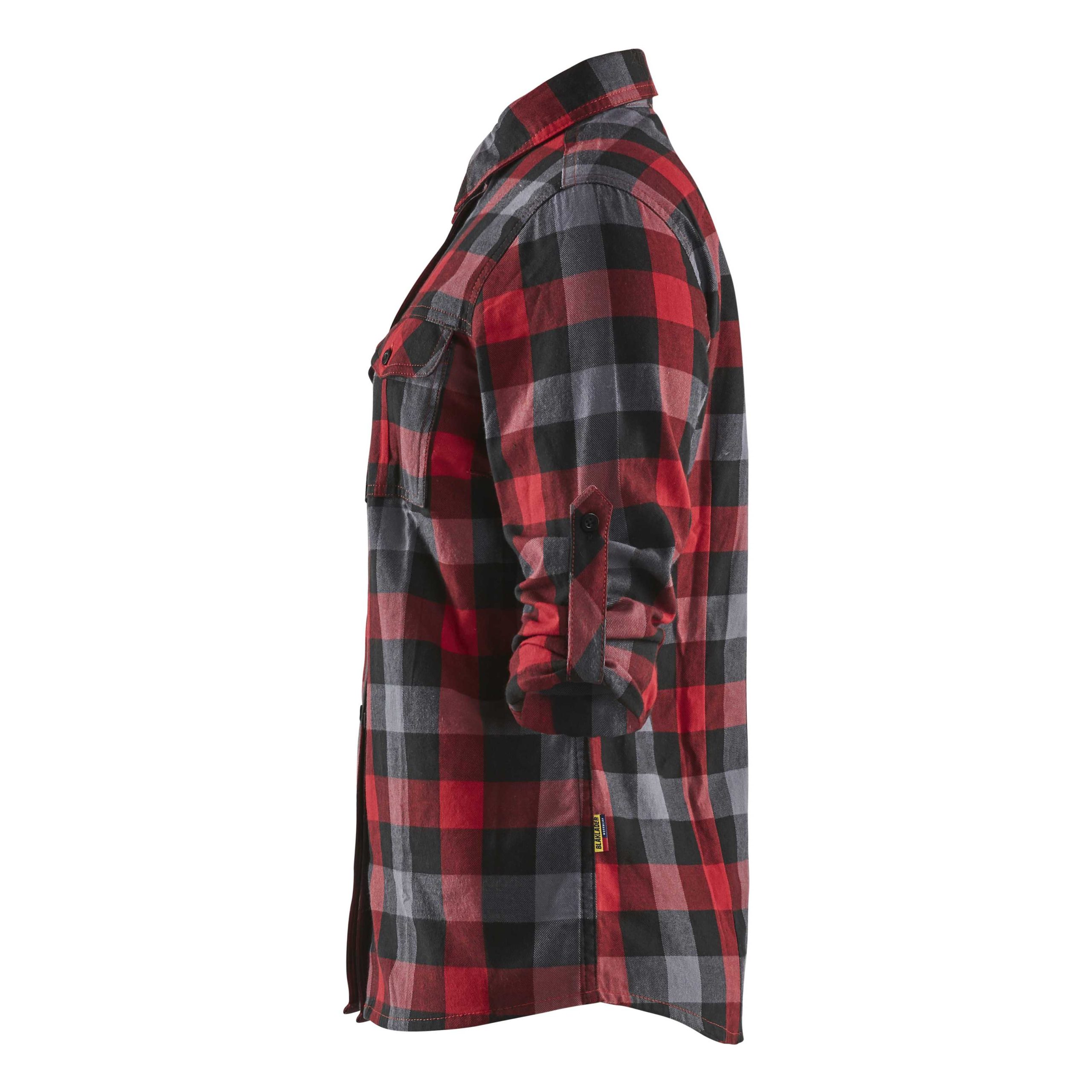 BLAKLADER 32091152 Women's Flannel Shirt Long Sleeve Work Shirt WOMEN - 100% Cotton – Image 6