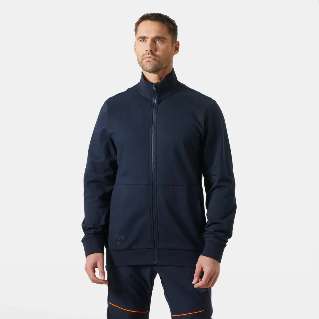 HELLY HANSEN EVO ZIP SWEATSHIRT 79344 Full Zip Work Sweatshirt MEN - Stretch – Image 5