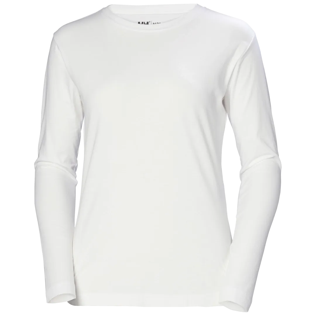 HELLY HANSEN W CLASSIC LONGSLEEVE 79159 Long Sleeve Work T-Shirt WOMEN - 100% Cotton – Image 9