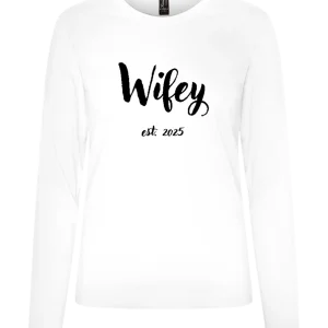 Wifey 2025 Design - Premium Women´s long sleeve t-shirt