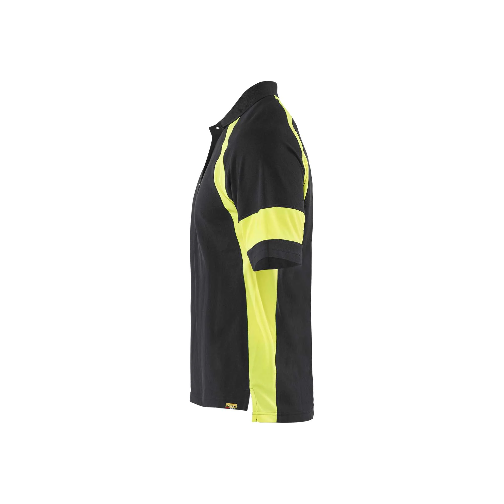 BLAKLADER 35281050 Polo Shirt with Hi vis Hi Vis Reflective Short Sleeve Work Polo MEN - 60% Cotton 40% Polyester – Image 8