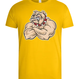 Buffed Bulldog Design - Basic men's t-shirt