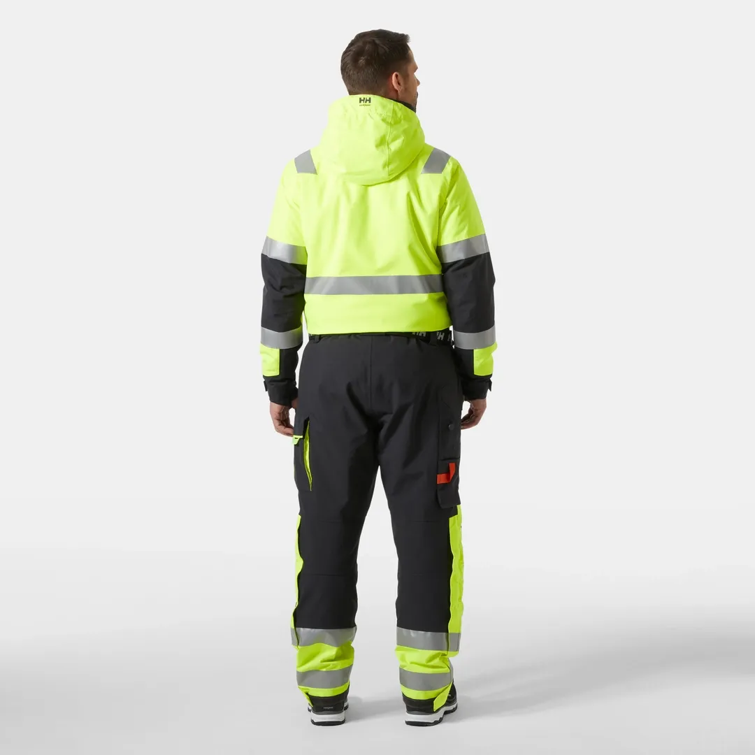 HELLY HANSEN ALNA 2.0 WINTER SUIT 71694 Hi Vis Reflective Work Coveralls MEN - Waterproof – Image 8