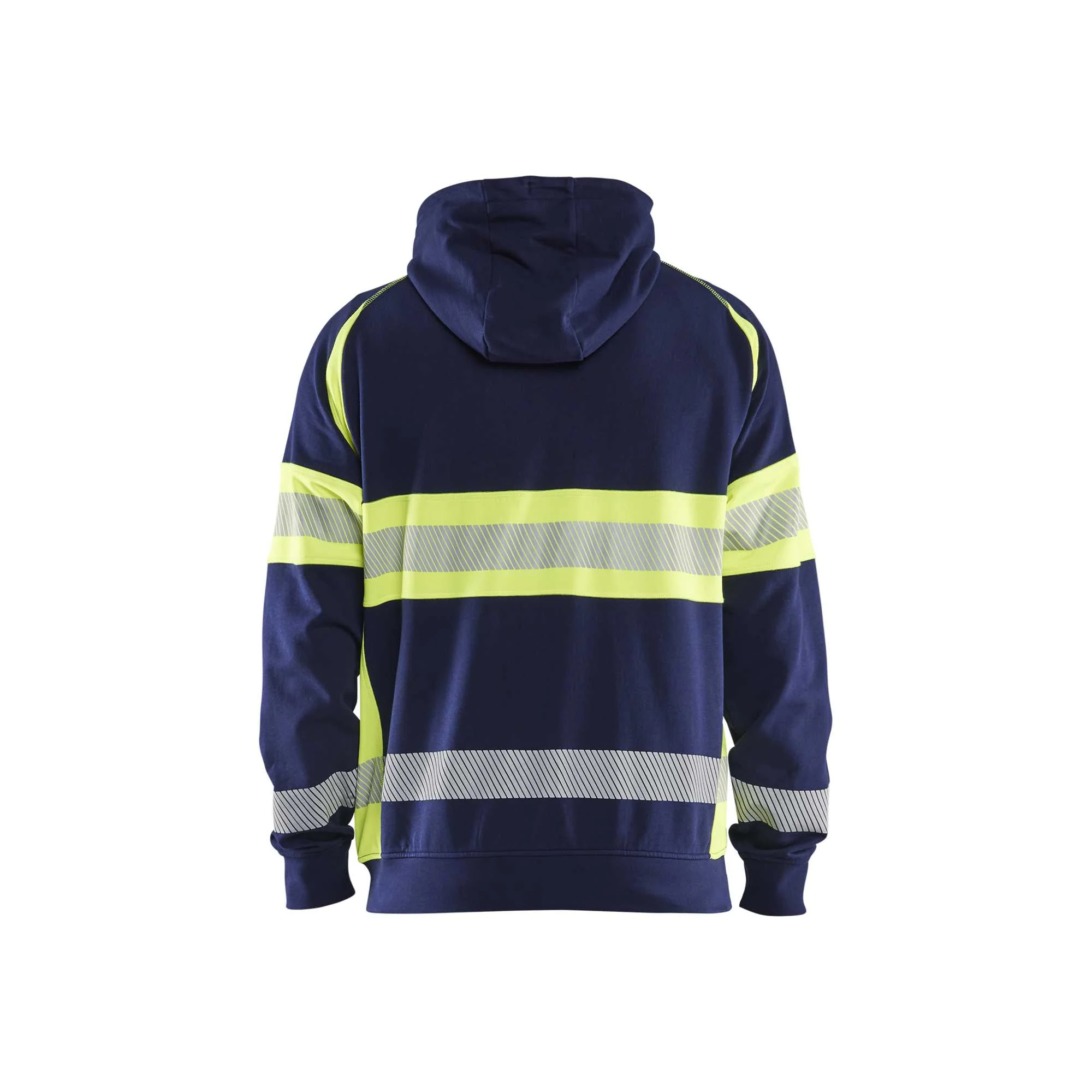 BLAKLADER 35521158 Hi Vis Hoodie Hi Vis Reflective Hoodie Work Sweatshirt MEN - 100% Cotton – Image 3