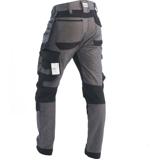 BITCO SCHELDE Stretch Water Repellent Work Jeans Men - CORDURA® Reinforced Knees – Image 8