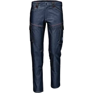 SIR SAFETY SYMBOL DENIM STRETCH Work Trousers Men - triple stitched seams
