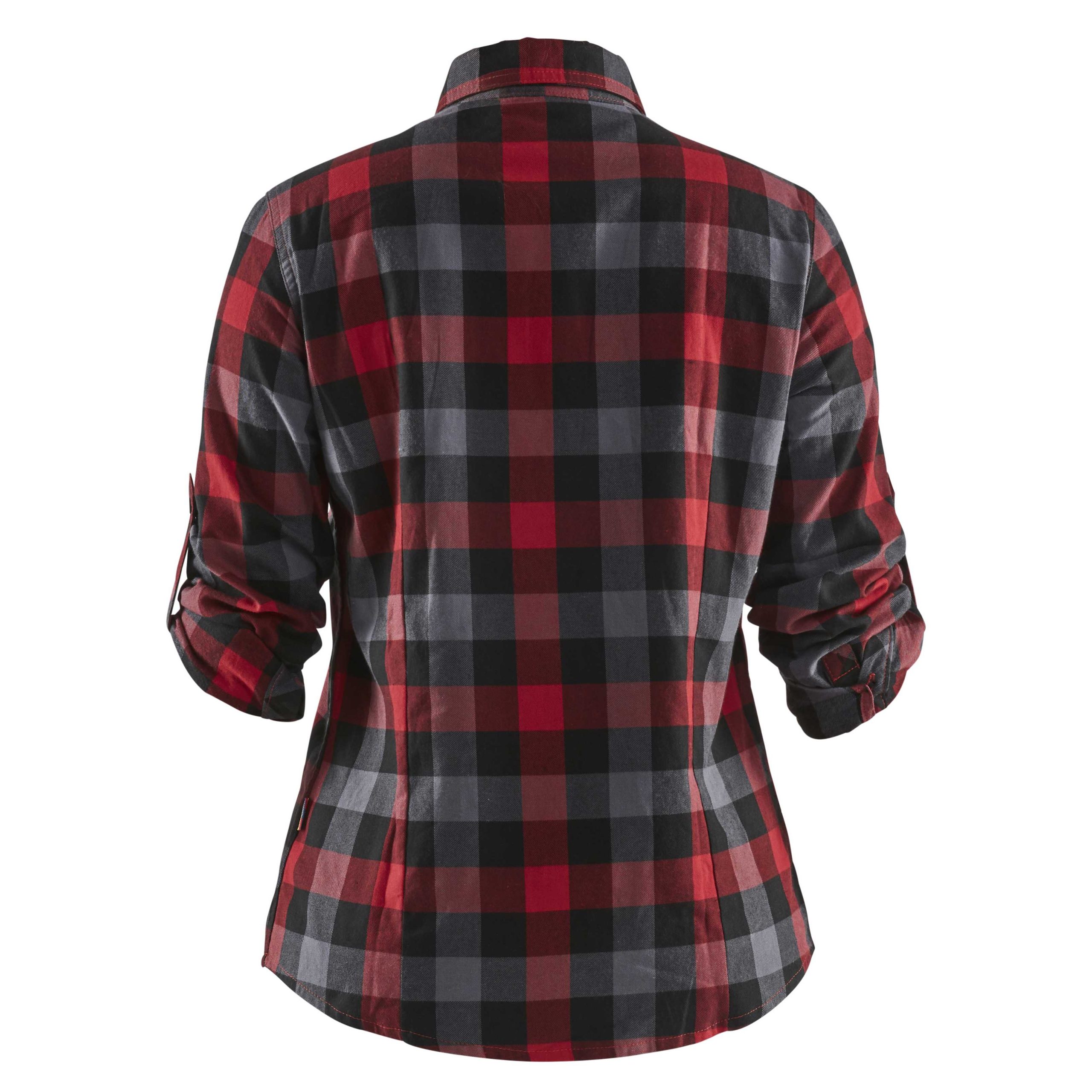 BLAKLADER 32091152 Women's Flannel Shirt Long Sleeve Work Shirt WOMEN - 100% Cotton – Image 4