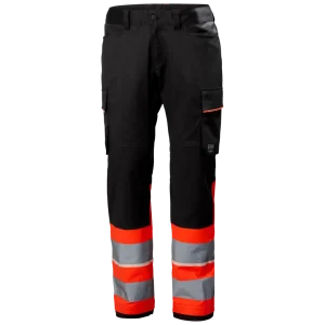 HELLY HANSEN UC-ME CARGO PANT CLASS 1 77515 Hi Vis Reflective Work Trousers MEN - 2 Way Stretch
