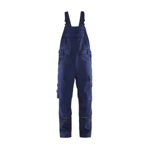 BLAKLADER 26011501 Welding Bib Trousers Hi Vis Reflective Work Bib Trousers Men - antistatic