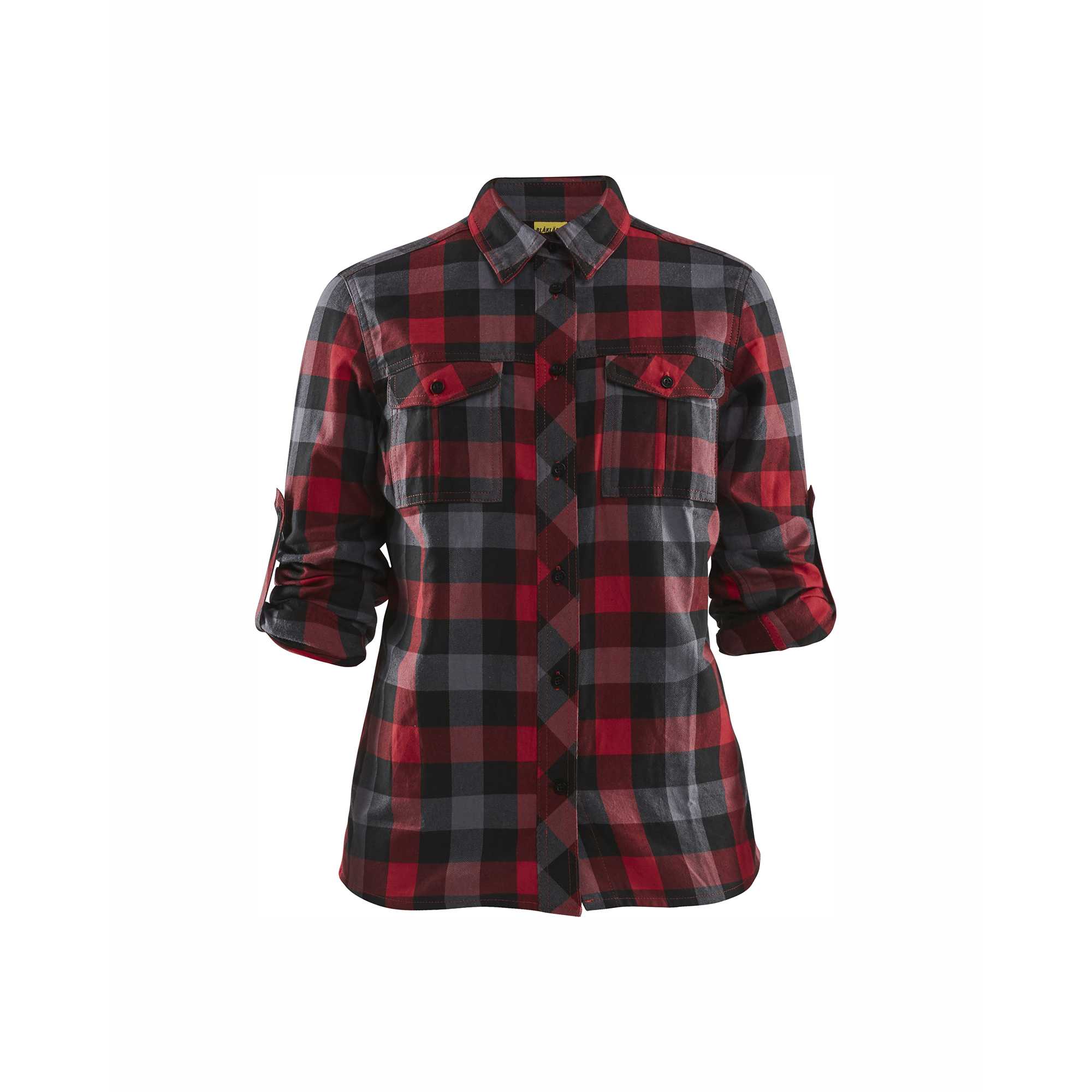 BLAKLADER 32091152 Women's Flannel Shirt Long Sleeve Work Shirt WOMEN - 100% Cotton – Image 3