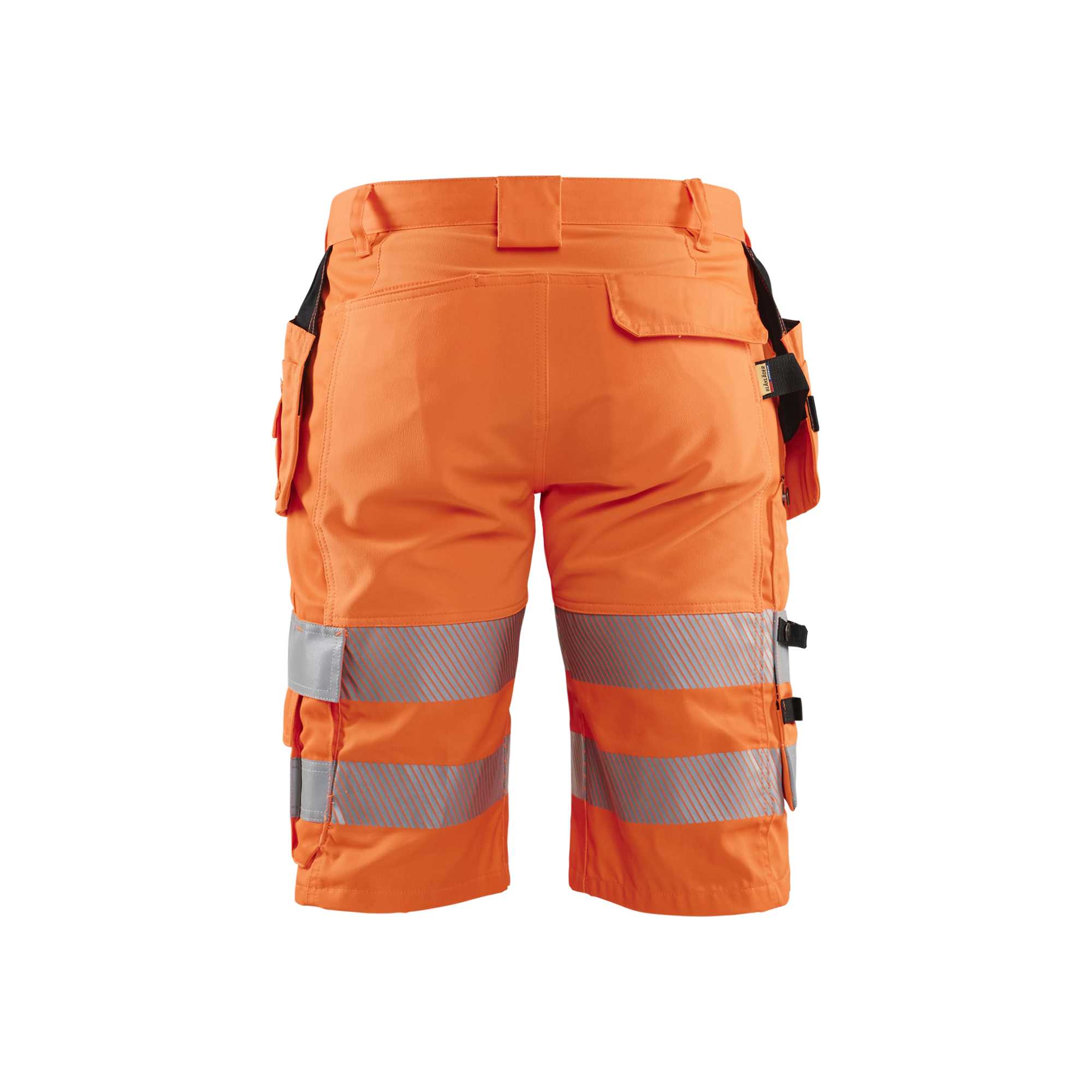 BLAKLADER 15861811 | Hi Vis shorts with stretch Hi Vis Reflective Work Shorts Men - Class 2 Certified – Image 7