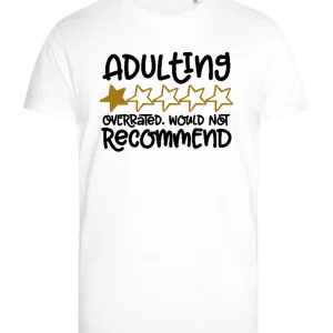 Adulting Review Design - Premium men's close fitting t-shirt