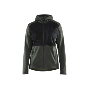 BLAKLADER 35422533 WOMEN'S HOODIE WITH FULL LENGTH ZIP Work Jacket WOMEN - Pique Fleece