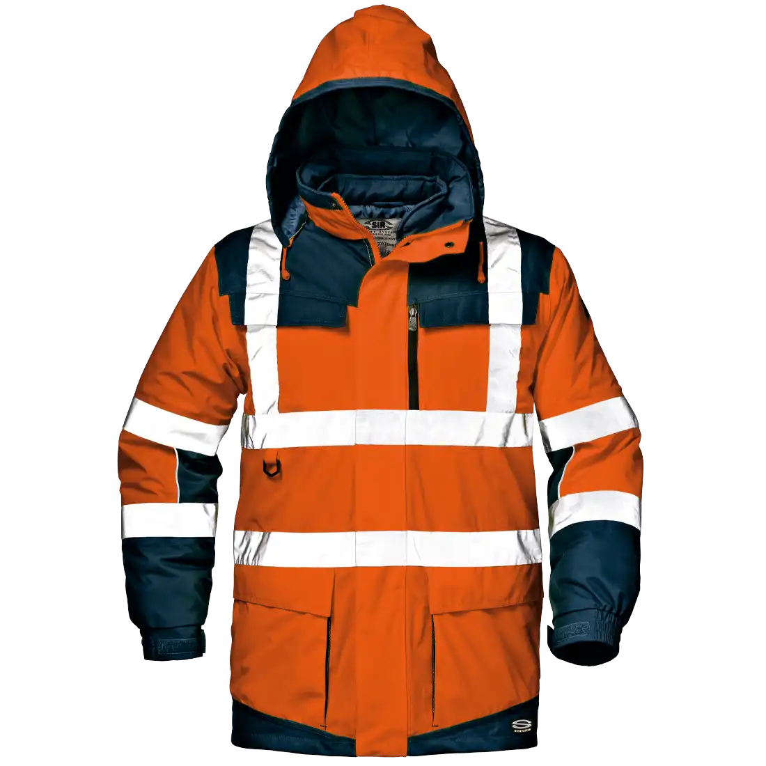SIR SAFETY REGIMENTAL SPLIT High Vis Work Jacket Men - Reflective Bands