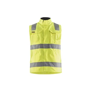BLAKLADER 85051804 HI VIS VEST Hi Vis Reflective Work Waistcoat MEN - 85% Polyester