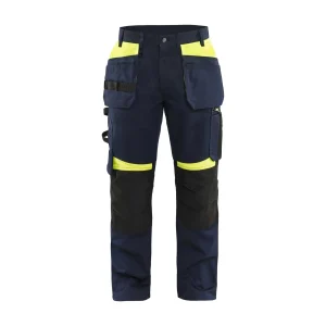 BLAKLADER 15551860 | Craftsman trousers Work Trousers Men - twill fabric