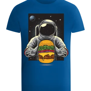 Astronaut Burger Design - Comfort boys fitted t-shirt