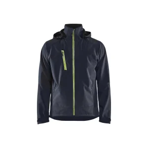 BLAKLADER 47492513 Softshell Jacket Hi Vis Reflective Softshell Work Jacket MEN - Waterproof