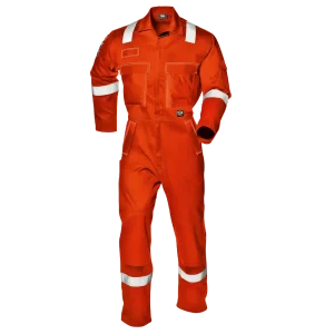 SIR SAFETY LIGHT CARBOFLAME Hi Vis Reflective Work Coverall Men - Flame Resistant