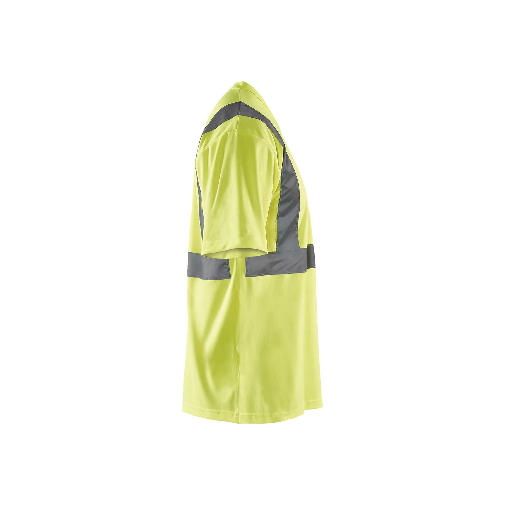 BLAKLADER 33131009 Hi Vis T Shirt Hi Vis Reflective Short Sleeve Work T-Shirt MEN - 100% Polyester – Image 5