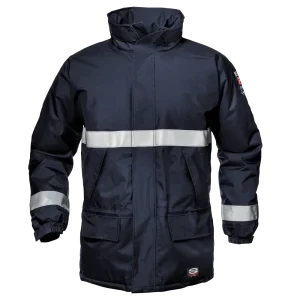SIR SAFETY MICROLINES Waterproof Work Jacket Men - adjustable elastic cuffs
