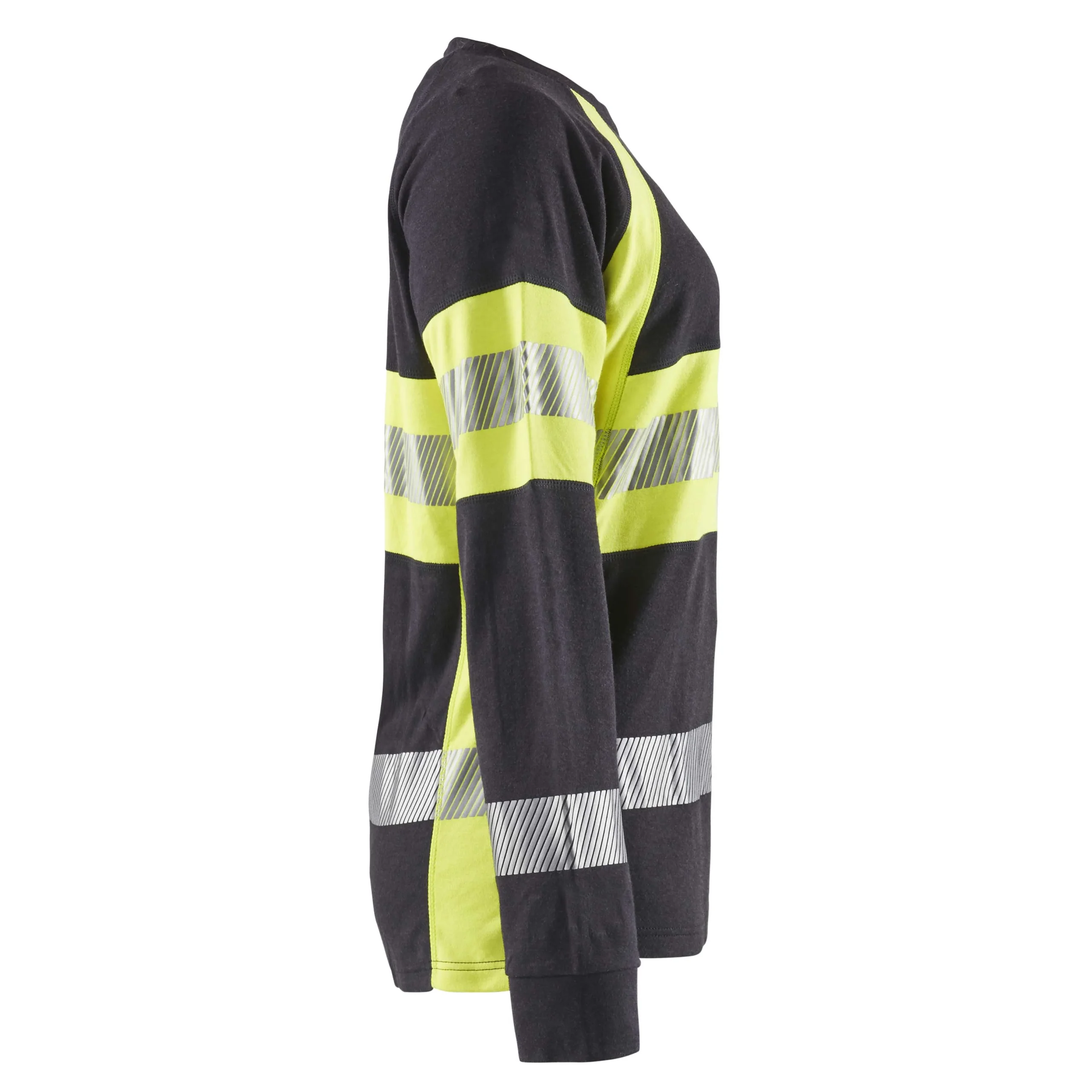 BLAKLADER 34941761 Women's Multinorm long sleeved t shirt Hi Vis Reflective Long Sleeve Work T-Shirt WOMEN - Flame Retardant – Image 8