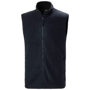 HELLY HANSEN MANCHESTER 2.0 ZIP IN FLEECE VEST 72095 Work Vest MEN - Recycled Polyester