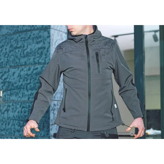 BITCO SPREE Water Repellent Windproof Softshell Jacket Men - Fleece Lining – Image 3