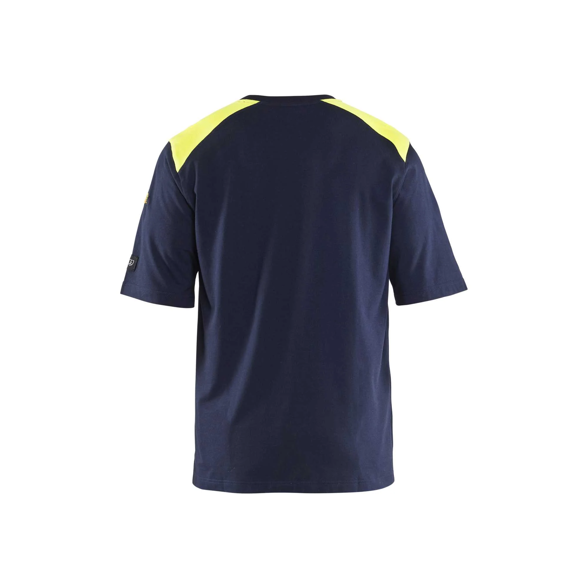 BLAKLADER 34761737 Flame resistant T shirt Hi Vis Reflective Short Sleeve Work T-Shirt MEN - Flame Retardant – Image 3