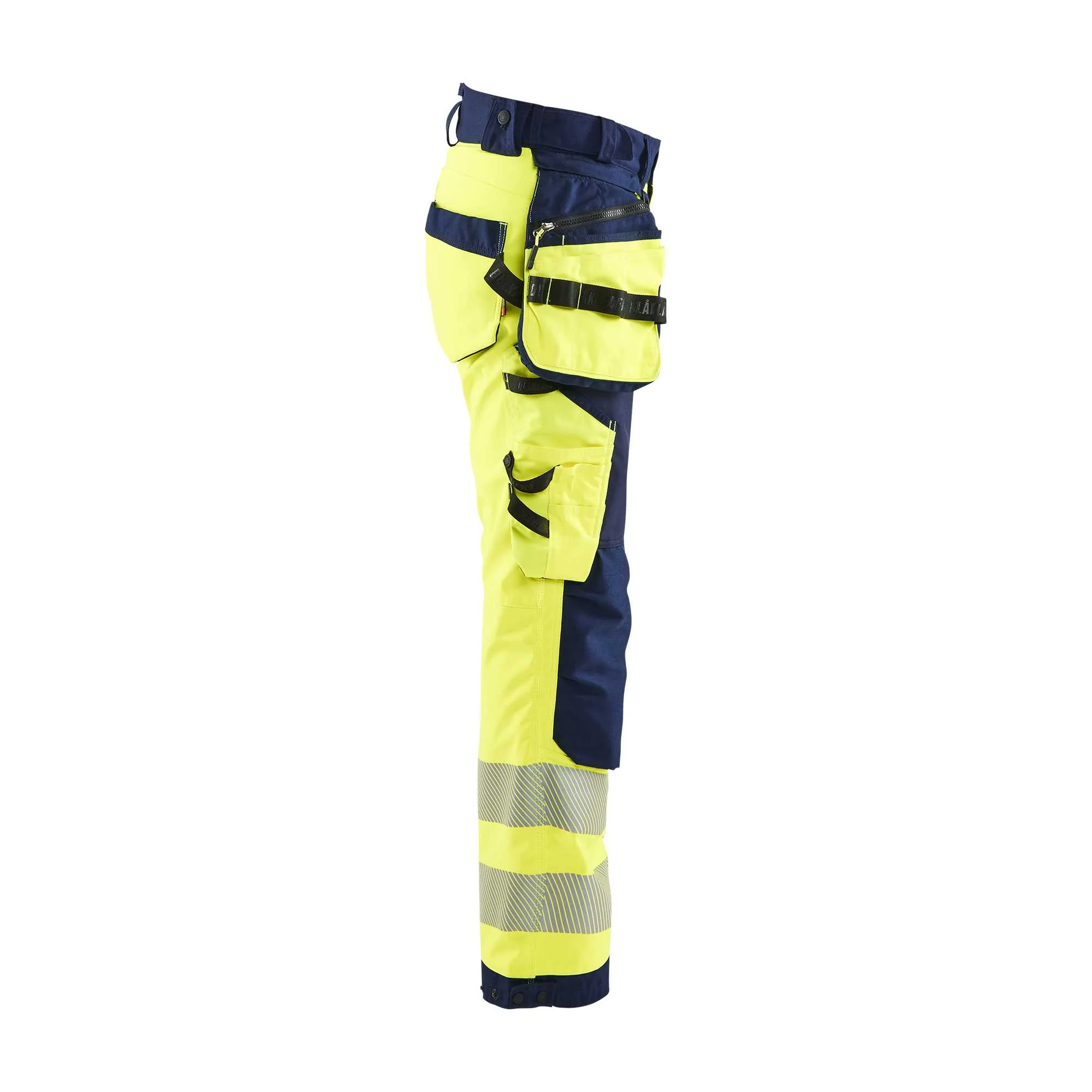 BLAKLADER 71182513 | Women's Hi Vis softshell trousers Hi Vis Reflective Work Trousers Women - Waterproof – Image 5