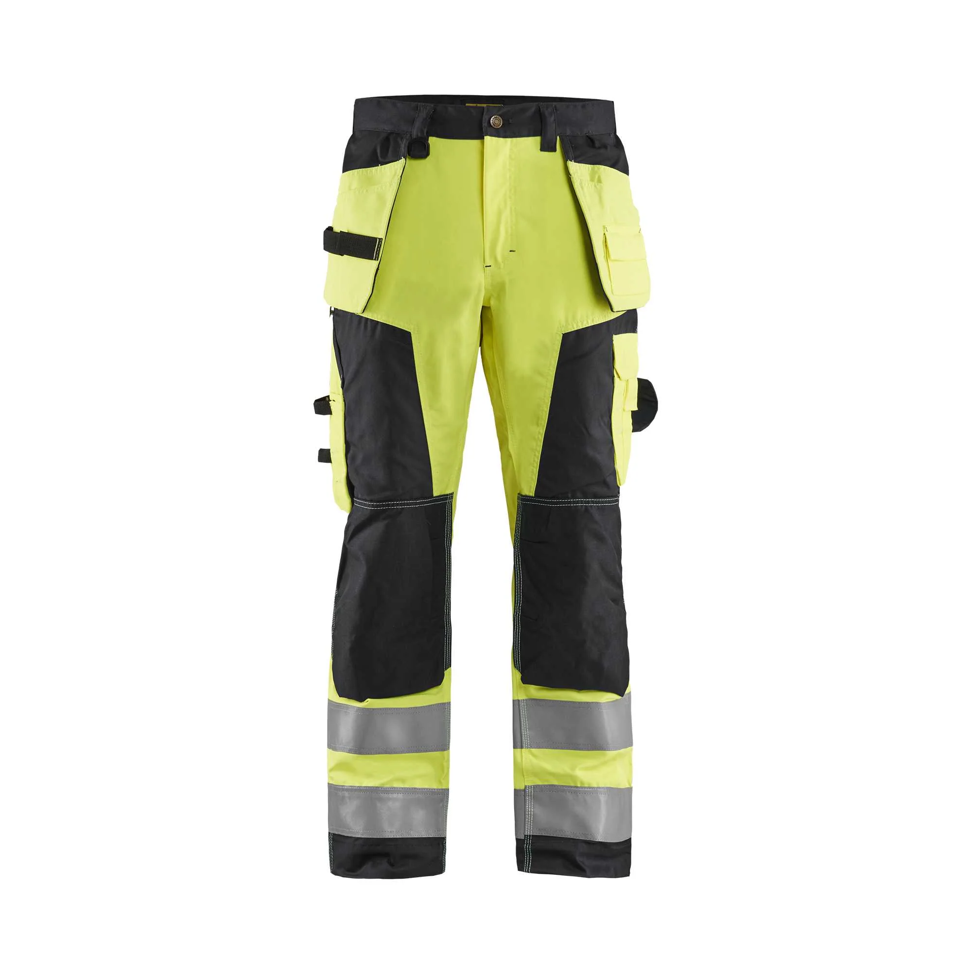 BLAKLADER 15681811 | Hi Vis craftsman trousers Hi Vis Reflective Work Trousers Men - Twill Fabric – Image 7